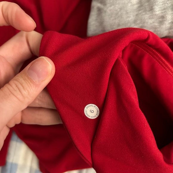 lululemon athletica Red set and Gray sweatshirt Set - Picture 2 of 7